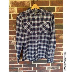 RVCA Large Long Sleeve Men’s Button Up